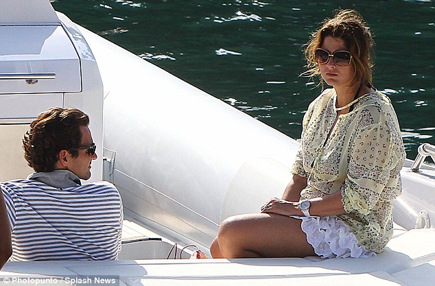 THAT’S how to wind down after Wimbledon! Roger Federer and wife soak up sun on luxury yacht… as Andy Murray battles rain in Britain. From Leon. Thanks.