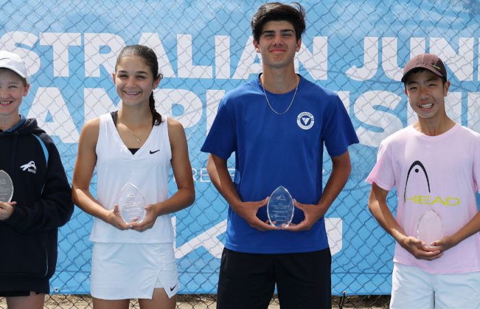 Youth boys' tennis prospects